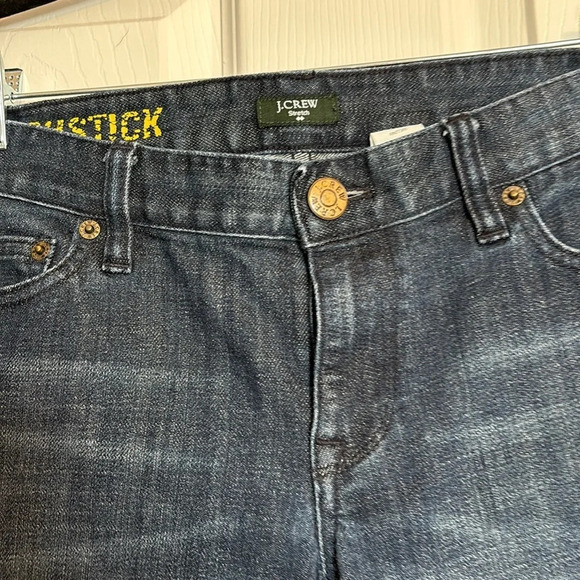 J. Crew women’s blue matchstick jean shorts size 4 - Picture 2 of 8